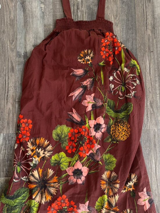 Maeve Dresses & Skirts - Vintage Maeve x Anthropologie Autumn Garden Smocked Maxi Dress